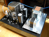 Tube-Power-Amp with 300B/310A and Partridge-Transformers